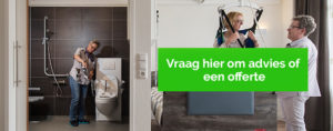 Aangepaste badkamer voor slechtzienden - Bano Benelux